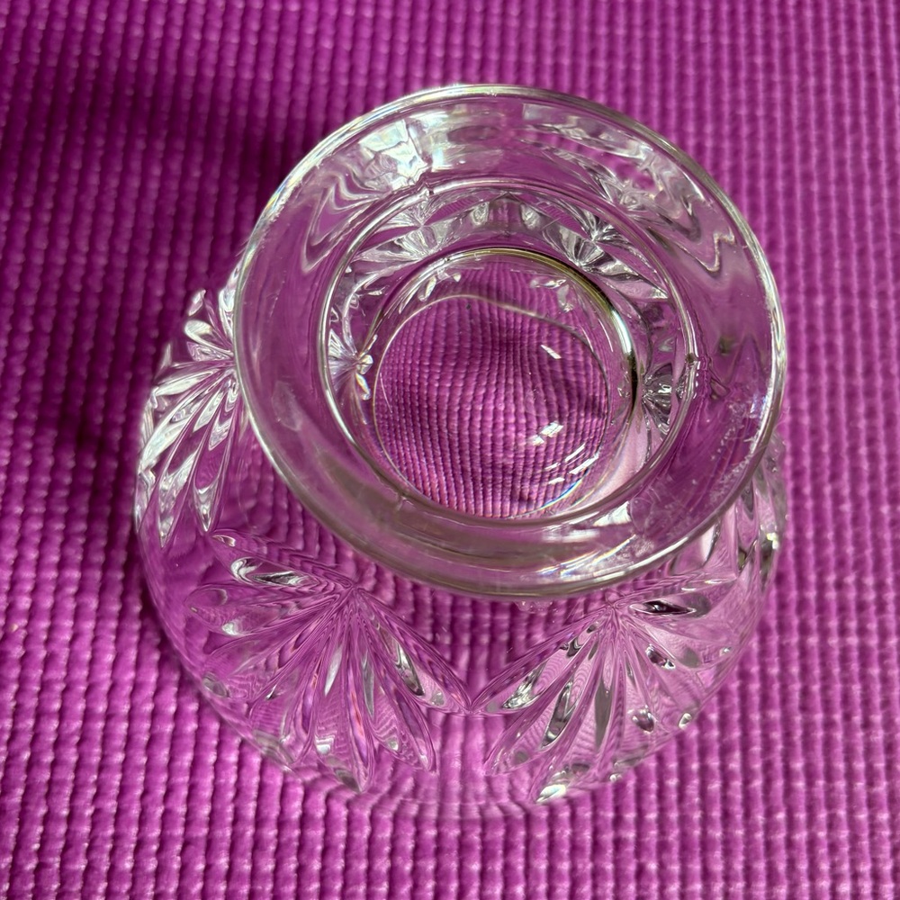 🍬 Royal Limited | Vintage Crystal  Glass Candy Dish from Czech Republic 🍬 - Picture 5 of 7